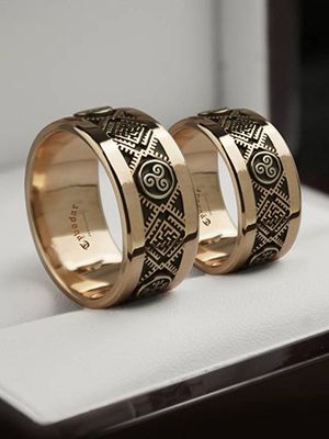 славянские обручальные кольца