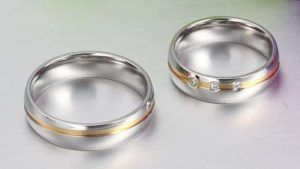 Обручальные кольца из стали
