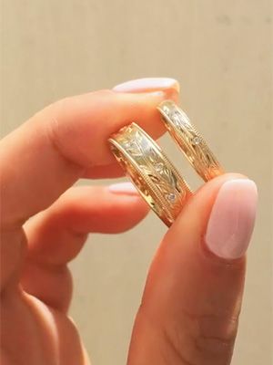 обручальные кольца с алмазной гранью