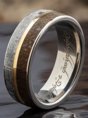 кольцо с гравировкой