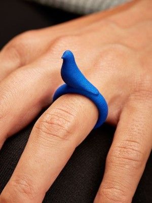 3D кольцо на палец