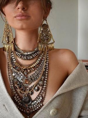 ожерелье в египетском стиле