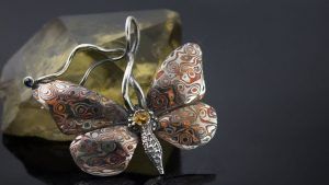 Украшения в технике мокуме гане Украшения в технике мокуме гане