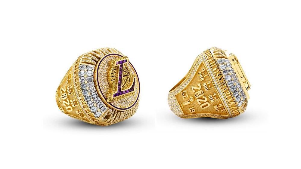 Кольцо Los Angeles Lakers для чемпионата NBA 2019–2020 от Jason of Beverly Hills