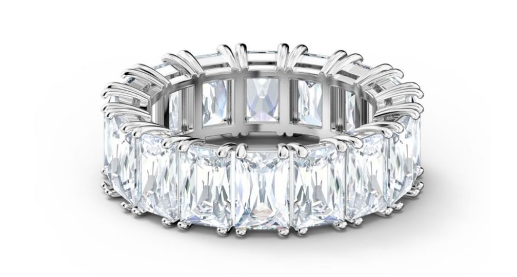 Широкое кольцо Vittore от Swarovski
