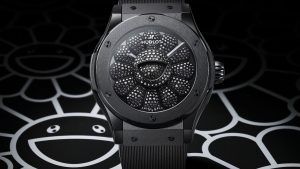 Такаси Мураками и Hublot объединились для создания потрясающих часов с черными бриллиантами