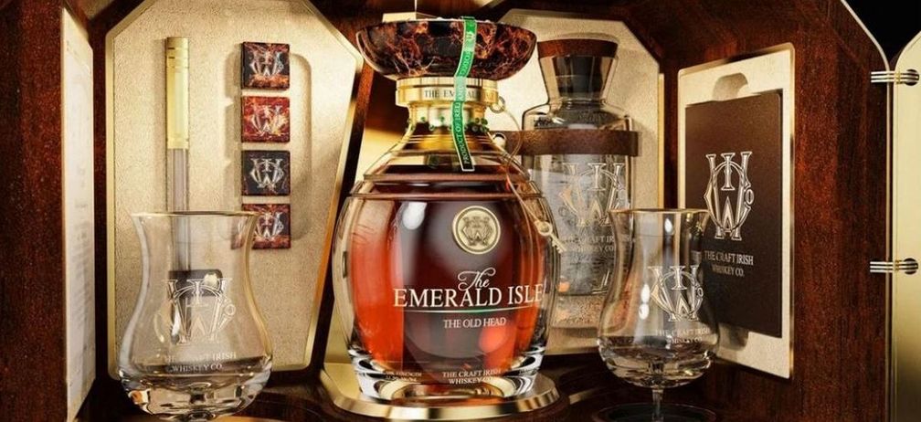 Набор виски Emerald Isle стоимостью 2 миллиона долларов от Fabergé