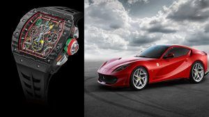 «Гоночные машины для запястья»: Ferrari и Richard Mille объединились для создания новых часов