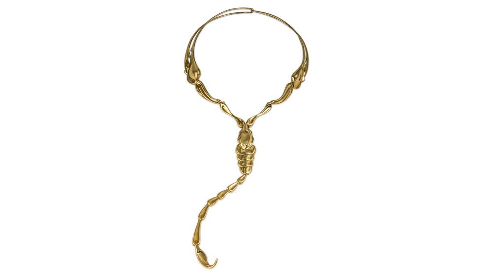 Ожерелье в виде скорпиона от Эльзы Перетти для Tiffany & Co.