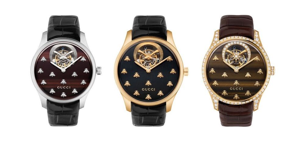 Gucci предлагает 33 новые модели часов