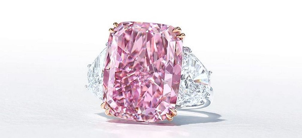 Встречайте самый крупный пурпурно-розовый бриллиант, когда-либо выставленный на аукцион