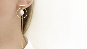 Золотые висячие серьги: особенности, как выбрать и носить Золотые висячие серьги: особенности, как выбрать и носить