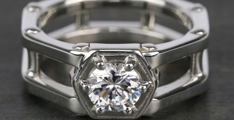 как выбрать мужское кольцо с бриллиантами