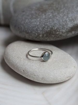 Серебряные кольца с аквамарином: особенности, с чем выбрать и носить
