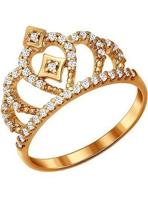 красивое золотое кольцо