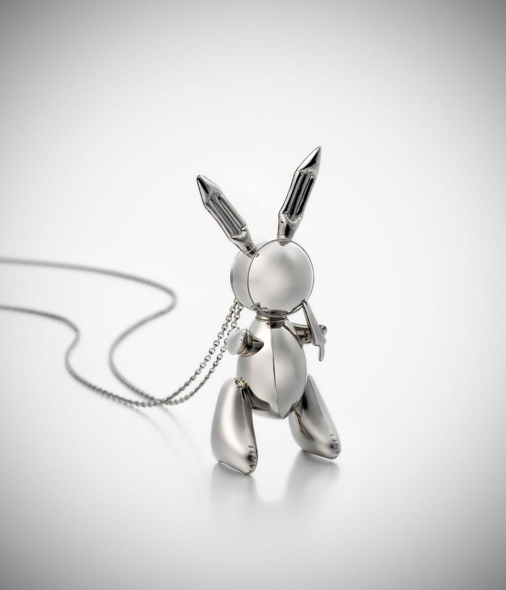 Ожерелье Rabbit из платины от Джеффа Кунса