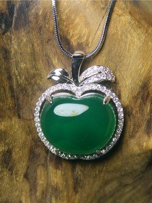 подвеска с хальцедоном