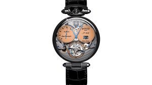 Bovet обновляет свои классические часы Virtuoso VIII титаном и Super-Luminova