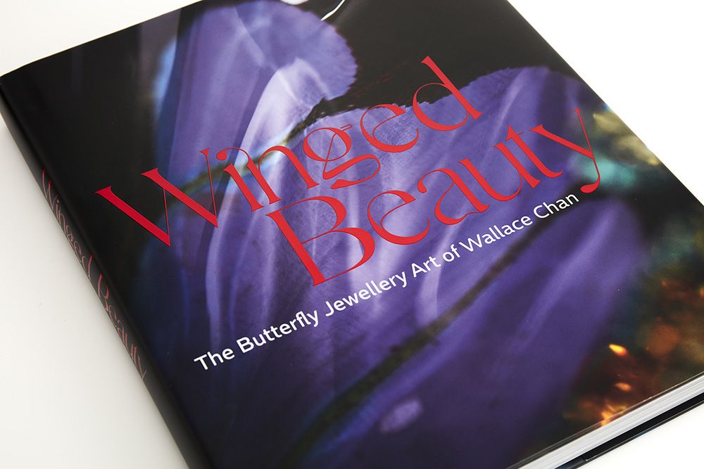 Книга Уоллеса Чана Winged Beauty: The Butterfly Jewellery Art 