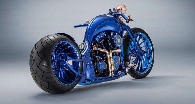 Мотоцикл Bucherer Blue Harley Davidson