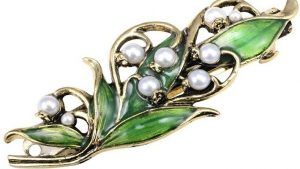 Ювелирные заколки с камнями: как выбрать и носить