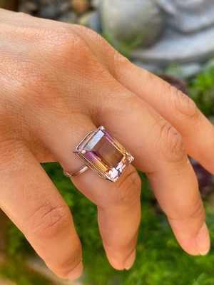 кольца с аметрином