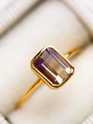 кольца с аметрином