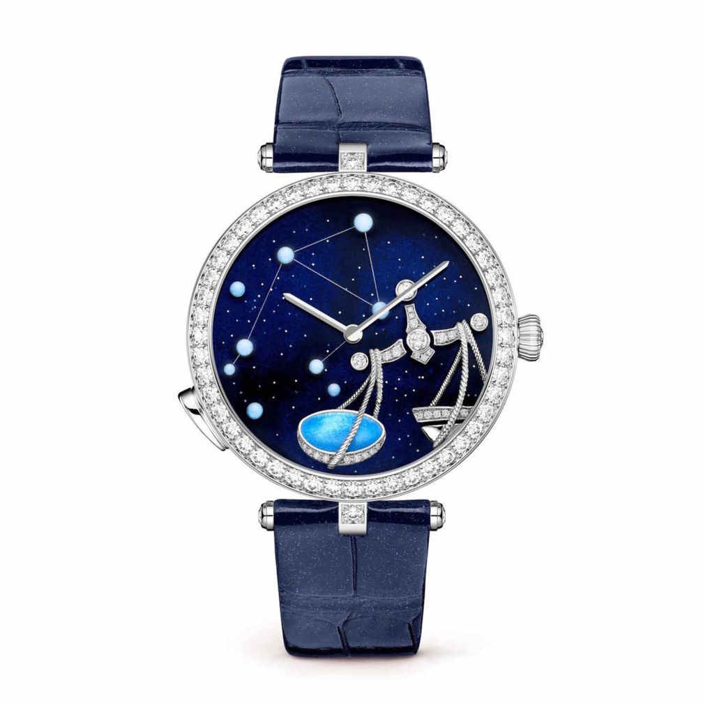 Часы Lady Arpels Zodiac Lumineux Libra из коллекции Poetic Complications