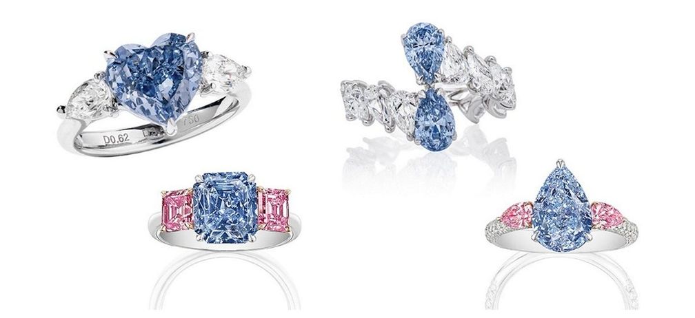 Бренд Vihari Jewels: голубые бриллианты редки, красивы и востребованы во всем мире