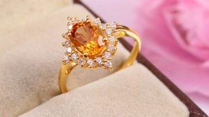 Кольца с цитрином: особенности, как выбрать и носить