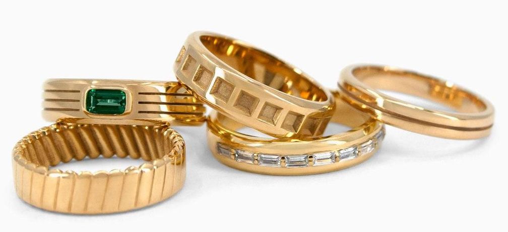 Мужские обручальные кольца для современных женихов