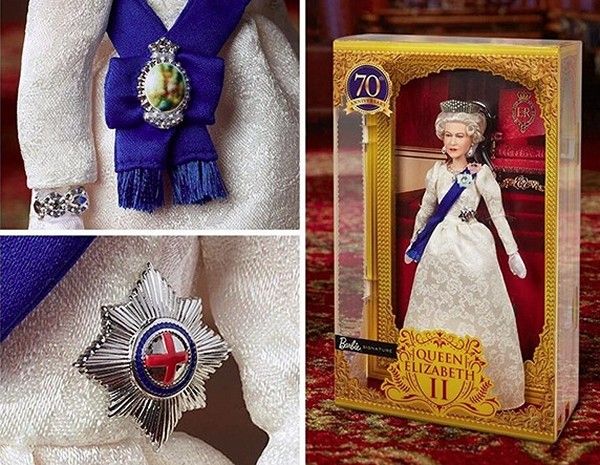 Кукла Gold Label Queen Elizabeth II. Фото: Mattel