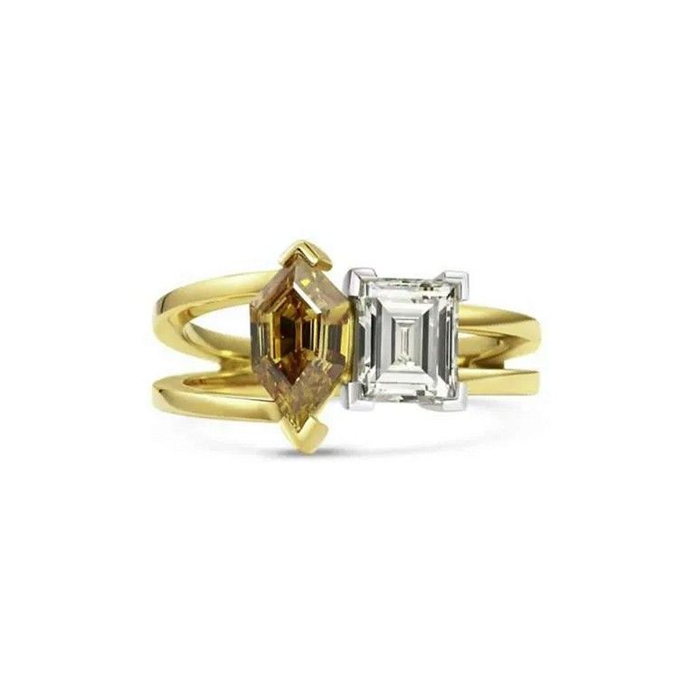 Кольцо Priapus от Rachel Boston из 18-каратного желтого золота с бриллиантами 