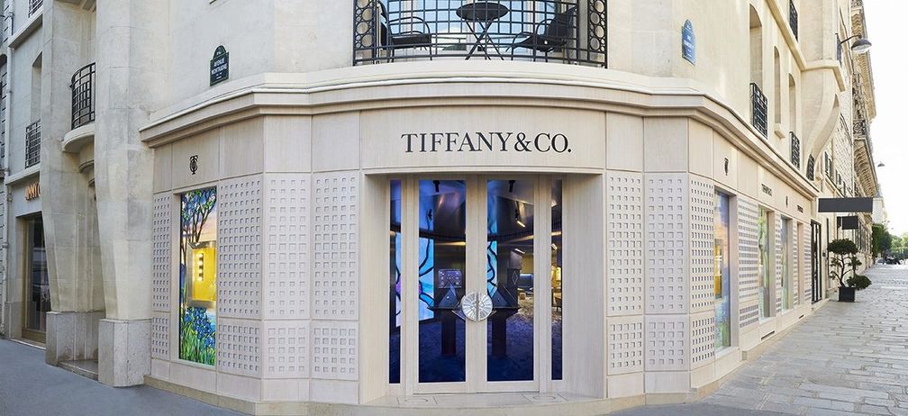 Tiffany открывает pop-up бутик на авеню Монтень в Париже