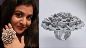 Индийский ювелир создал кольцо с 24 679 бриллиантами