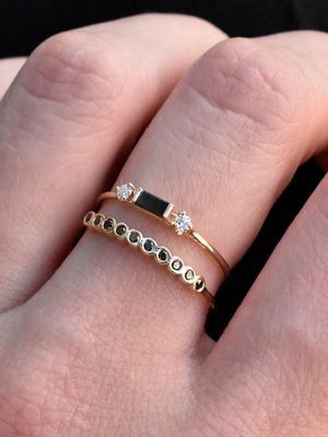 Кольца с черными бриллиантами: как выбрать и носить