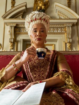 Королева Шарлотта в золотой парюре с рубинами