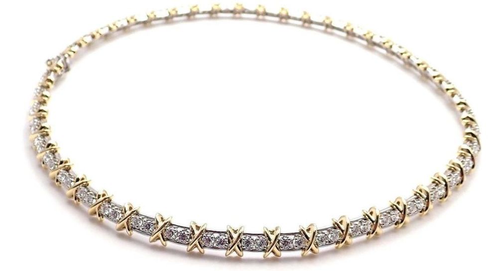 Бриллиантовое ожерелье Tiffany & Co. Джеммы Оуэн из «Острова любви»
