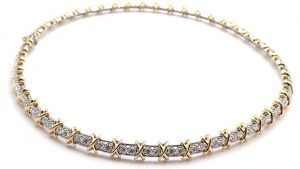 Бриллиантовое ожерелье Tiffany & Co. Джеммы Оуэн из «Острова любви»