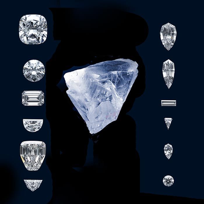 Алмаз, который использовала в своих украшениях Валери Мессика