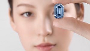 De Beers Cullinan Blue, вероятно, является «сверхглубоким» алмазом