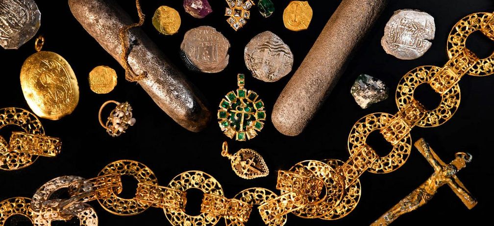 Бесценные сокровища обнаружены на затонувшем 350 лет назад испанском корабле