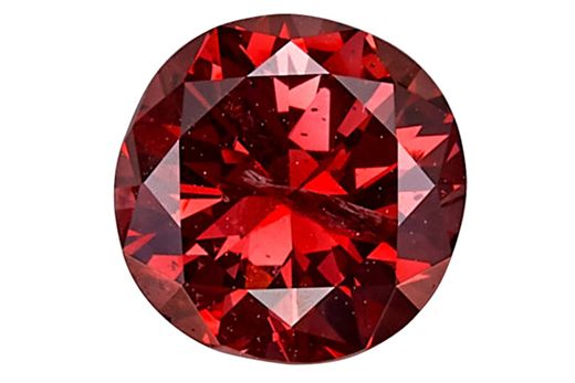 Редкий оранжево-красный бриллиант выставлен на аукцион