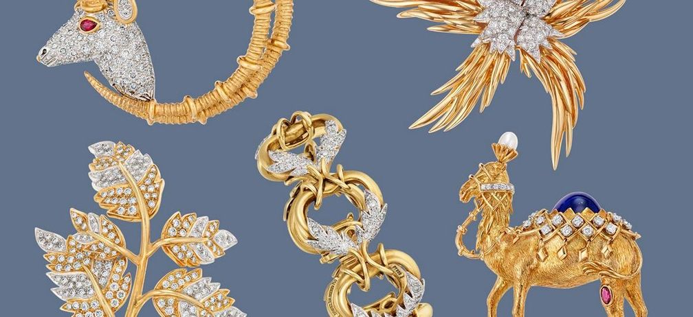 18 произведений Жана Шлюмберже для Tiffany & Co. на онлайн-аукционе Christie’s