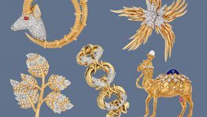 18 произведений Жана Шлюмберже для Tiffany & Co. на онлайн-аукционе Christie’s
