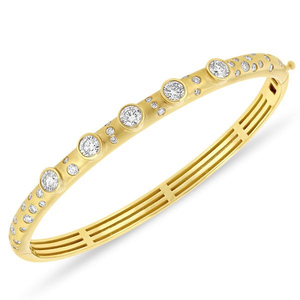 Браслет Queen of Diamonds из 18-каратного желтого золота с бриллиантами