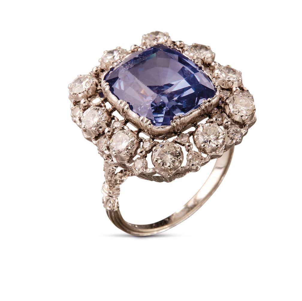 Коктейльное кольцо Profondo Blu от Buccellati (Фото: Buccellati)
