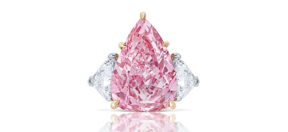 Бриллиант Fortune Pink продан за 28 миллионов долларов США