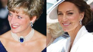 Как выглядят украшения принцессы Дианы на Кейт Миддлтон?