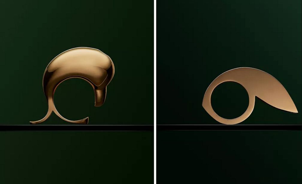 Слева: кольцо из красного золота с изображением дельфина. Справа: кольцо из красного золота, изображающее кролика. Все изображения: Walid Akkad